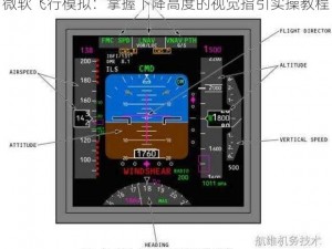 微软飞行模拟：掌握下降高度的视觉指引实操教程