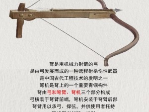 十字投石弩：揭秘古代武器的巧妙构造与现代价值探索