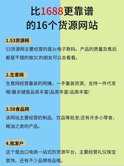 成品网站货源 1:优质、稳定、多样的货源选择