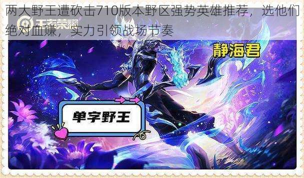 两大野王遭砍击710版本野区强势英雄推荐,选他们绝对血赚,实力引领战场节奏