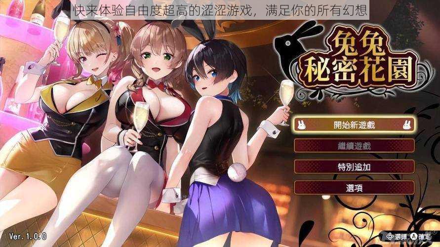 快来体验自由度超高的涩涩游戏,满足你的所有幻想