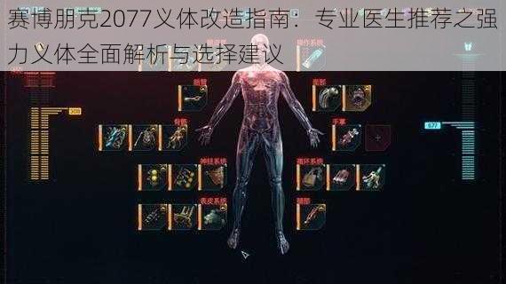 赛博朋克2077义体改造指南:专业医生推荐之强力义体全面解析与选择建议