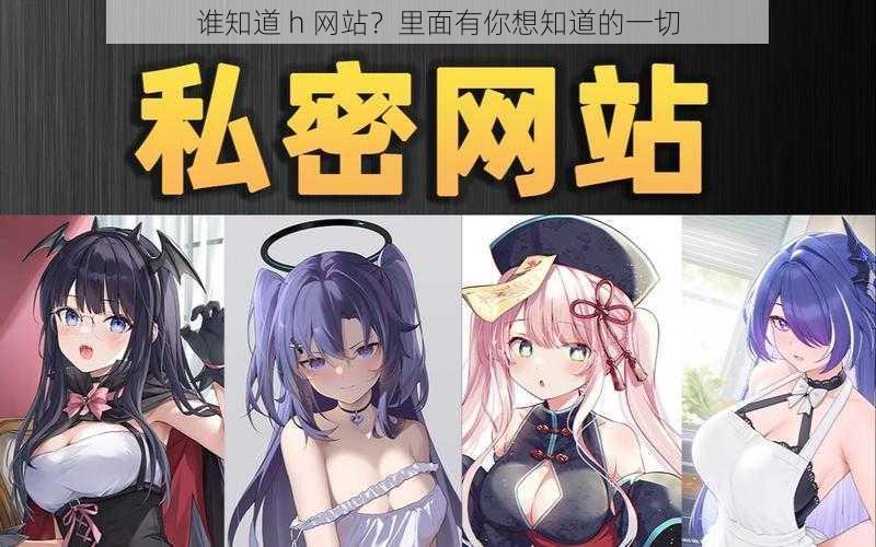 谁知道 h 网站?里面有你想知道的一切