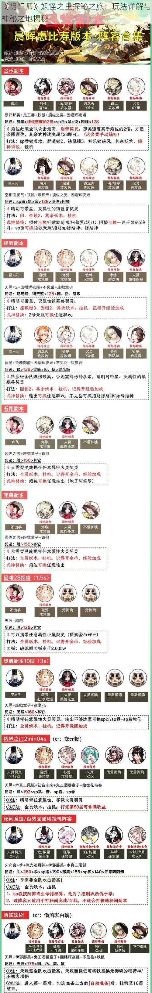 《阴阳师》妖怪之里探秘之旅:玩法详解与神秘之地揭秘