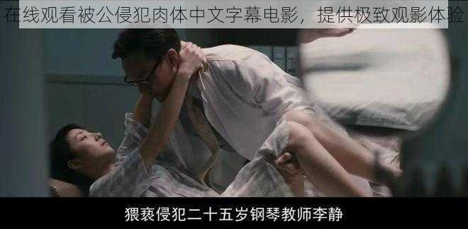 在线观看被公侵犯肉体中文字幕电影,提供极致观影体验