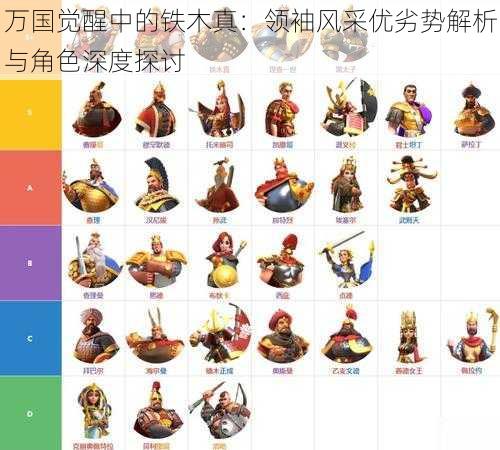 万国觉醒中的铁木真:领袖风采优劣势解析与角色深度探讨