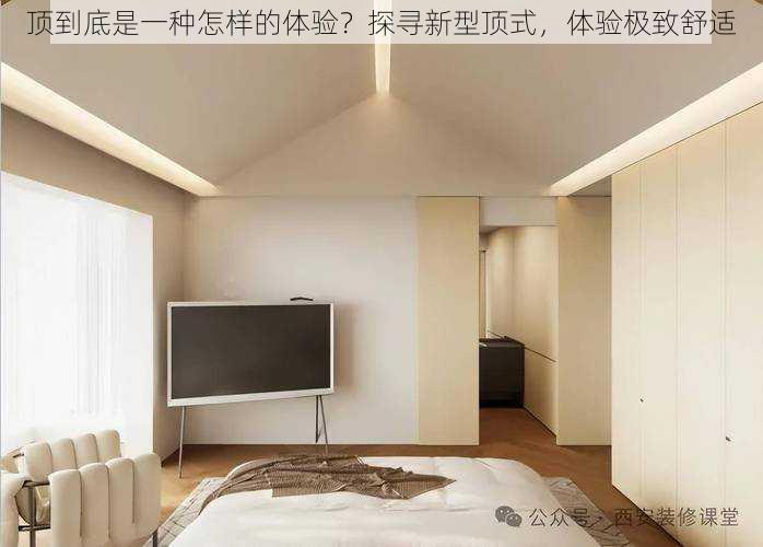 顶到底是一种怎样的体验?探寻新型顶式,体验极致舒适