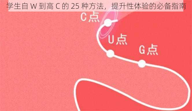 学生自 W 到高 C 的 25 种方法,提升性体验的必备指南