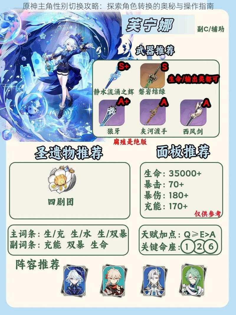 原神主角性别切换攻略:探索角色转换的奥秘与操作指南