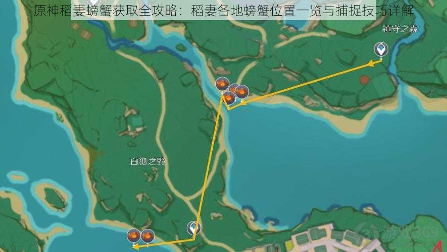 原神稻妻螃蟹获取全攻略:稻妻各地螃蟹位置一览与捕捉技巧详解
