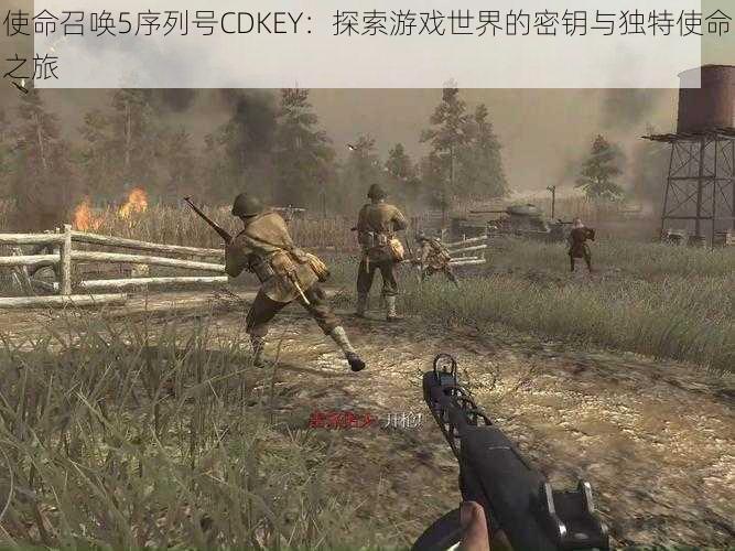 使命召唤5序列号CDKEY:探索游戏世界的密钥与独特使命之旅
