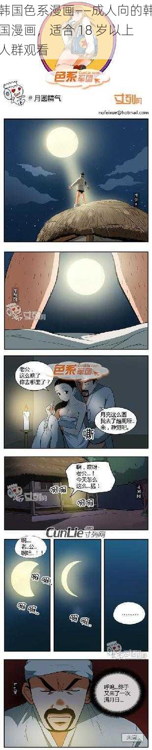 韩国色系漫画——成人向的韩国漫画,适合 18 岁以上人群观看