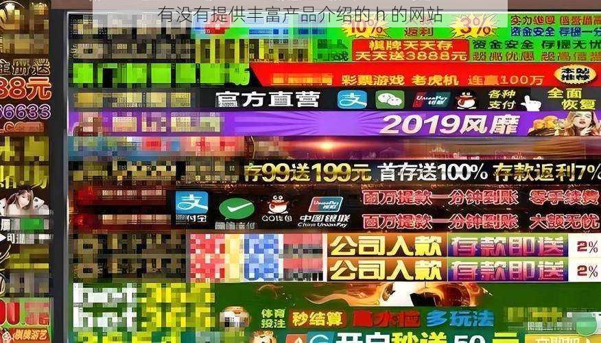 有没有提供丰富产品介绍的 h 的网站