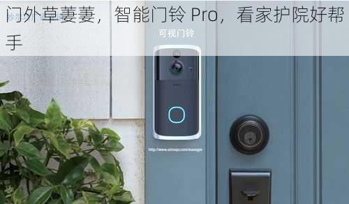 门外草萋萋,智能门铃 Pro,看家护院好帮手
