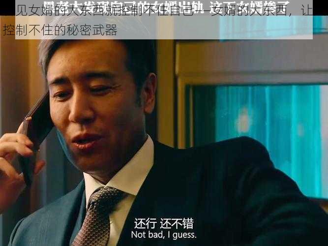 看见女婿的大东西就控制不住自己——女婿的大东西,让人控制不住的秘密武器