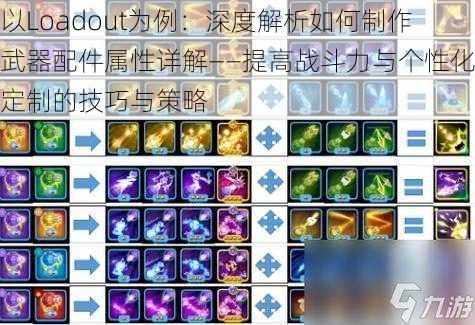 以Loadout为例:深度解析如何制作武器配件属性详解——提高战斗力与个性化定制的技巧与策略