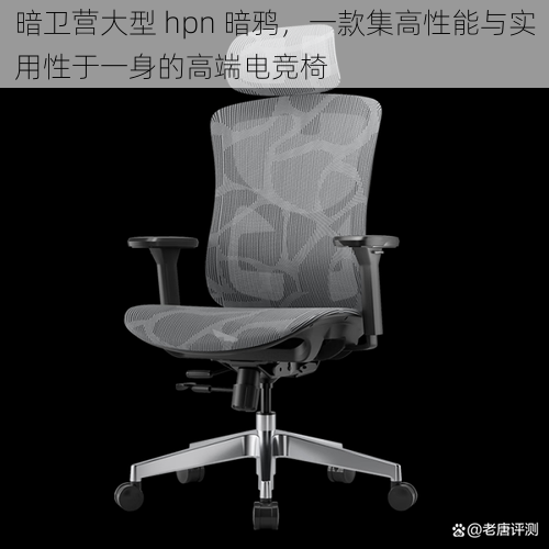 暗卫营大型 hpn 暗鸦,一款集高性能与实用性于一身的高端电竞椅
