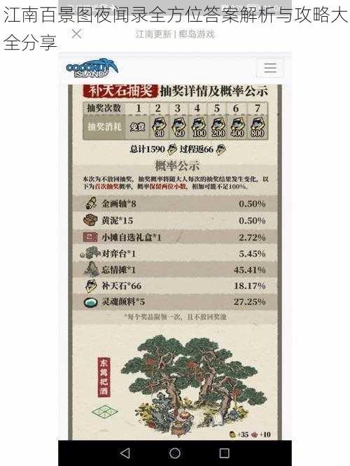 江南百景图夜闻录全方位答案解析与攻略大全分享