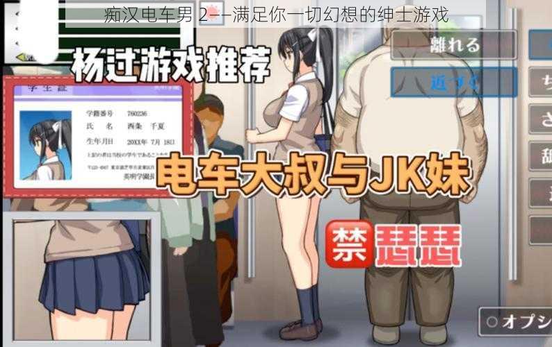 痴汉电车男 2——满足你一切幻想的绅士游戏