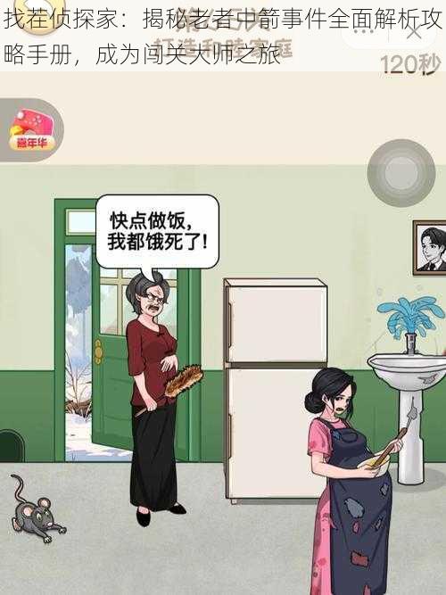 找茬侦探家:揭秘老者中箭事件全面解析攻略手册,成为闯关大师之旅