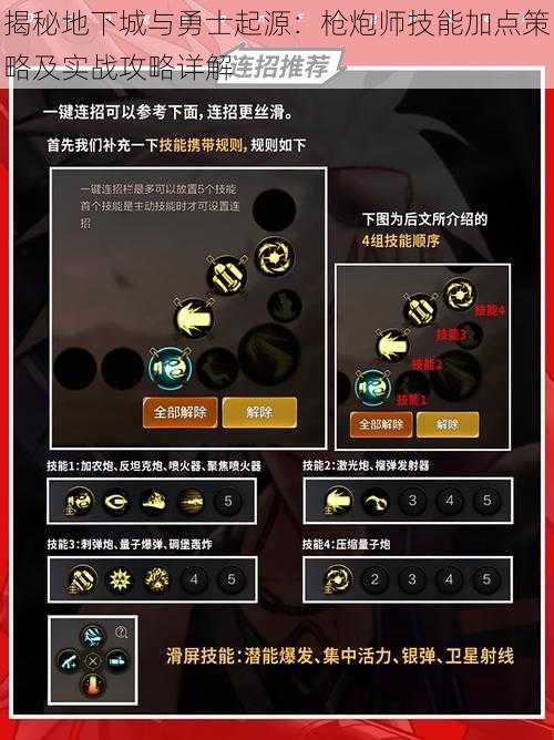 揭秘地下城与勇士起源:枪炮师技能加点策略及实战攻略详解