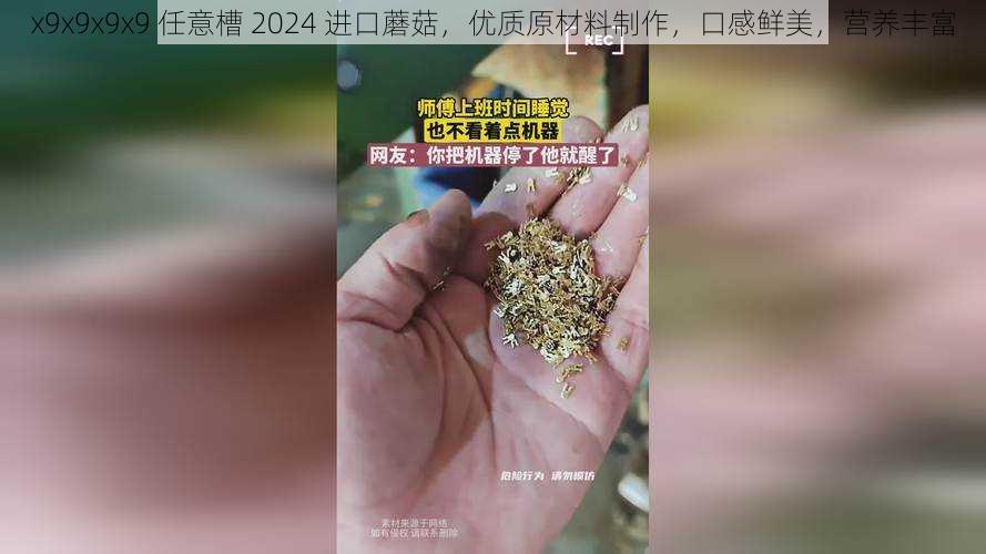 x9x9x9x9 任意槽 2024 进口蘑菇,优质原材料制作,口感鲜美,营养丰富