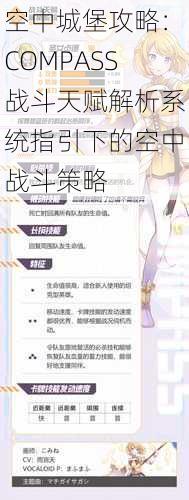 空中城堡攻略:COMPASS战斗天赋解析系统指引下的空中战斗策略