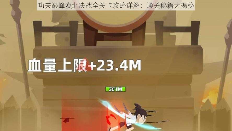 功夫巅峰漠北决战全关卡攻略详解:通关秘籍大揭秘