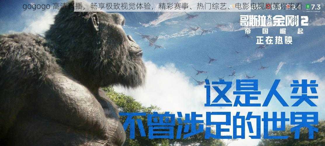 gogogo 高清直播,畅享极致视觉体验,精彩赛事、热门综艺、电影电视剧等你来看