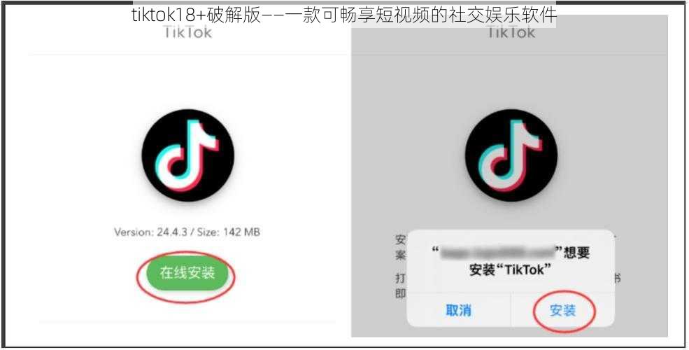 tiktok18+破解版——一款可畅享短视频的社交娱乐软件