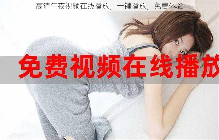 高清午夜视频在线播放,一键播放,免费体验