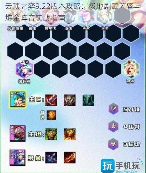 云顶之弈9.22版本攻略:极地剧毒阵容与炼金阵容实战指南