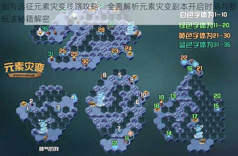 剑与远征元素灾变线路攻略:全面解析元素灾变副本开启时间与新玩法秘籍解密
