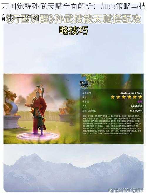 万国觉醒孙武天赋全面解析:加点策略与技能树一览图