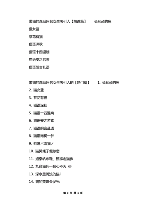 猫咪成人最新地域网名怎么取?教你轻松打造个性网名