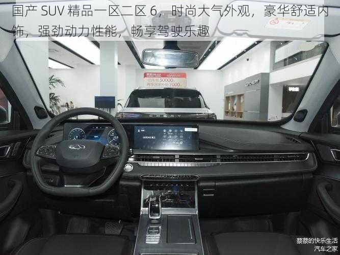 国产 SUV 精品一区二区 6,时尚大气外观,豪华舒适内饰,强劲动力性能,畅享驾驶乐趣