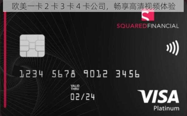 欧美一卡 2 卡 3 卡 4 卡公司,畅享高清视频体验