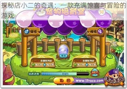 探秘店小二的奇遇:一款充满惊喜与冒险的游戏