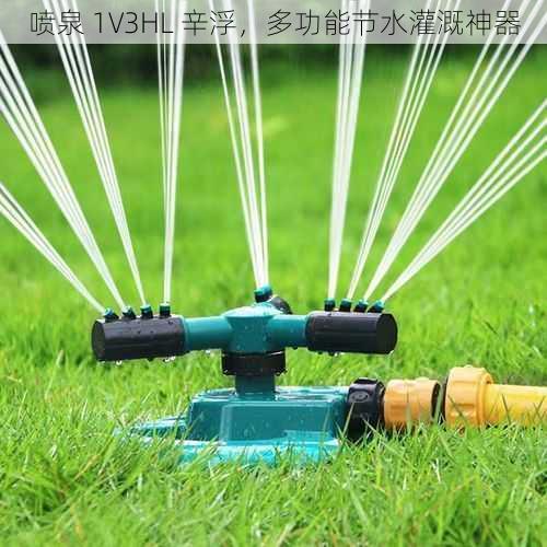 喷泉 1V3HL 辛浮,多功能节水灌溉神器