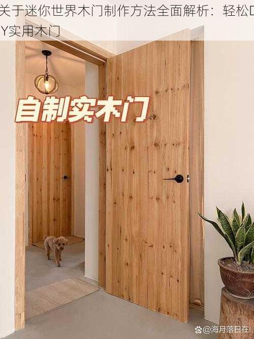 关于迷你世界木门制作方法全面解析:轻松DIY实用木门