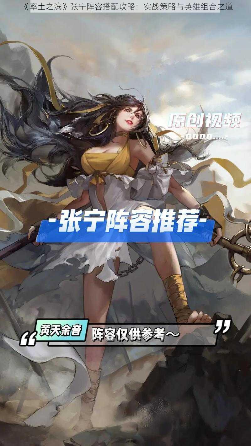 《率土之滨》张宁阵容搭配攻略:实战策略与英雄组合之道