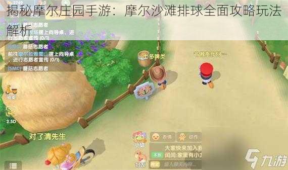 揭秘摩尔庄园手游:摩尔沙滩排球全面攻略玩法解析