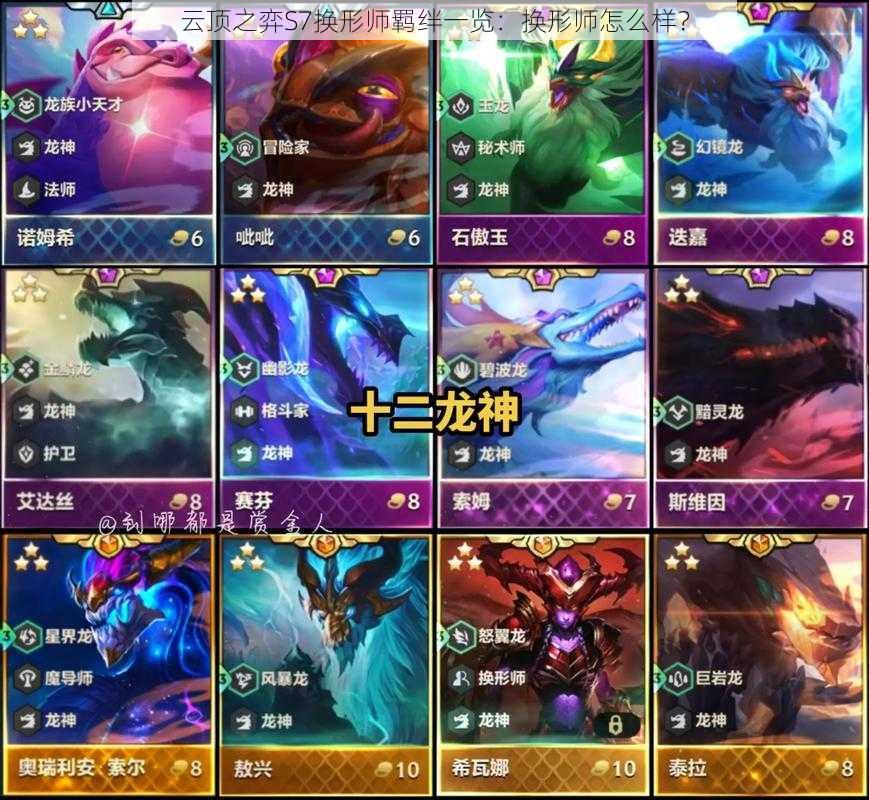 云顶之弈S7换形师羁绊一览:换形师怎么样?