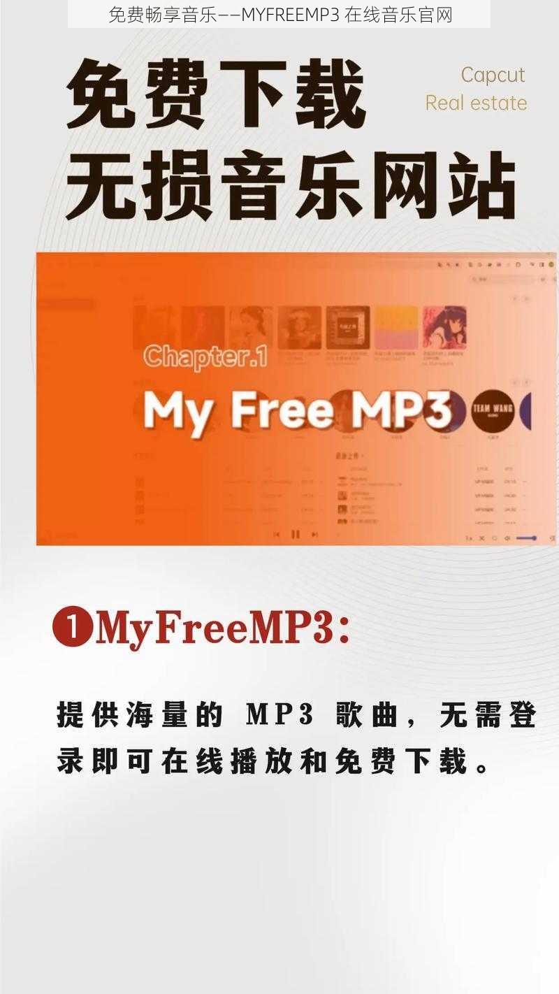 免费畅享音乐——MYFREEMP3 在线音乐官网