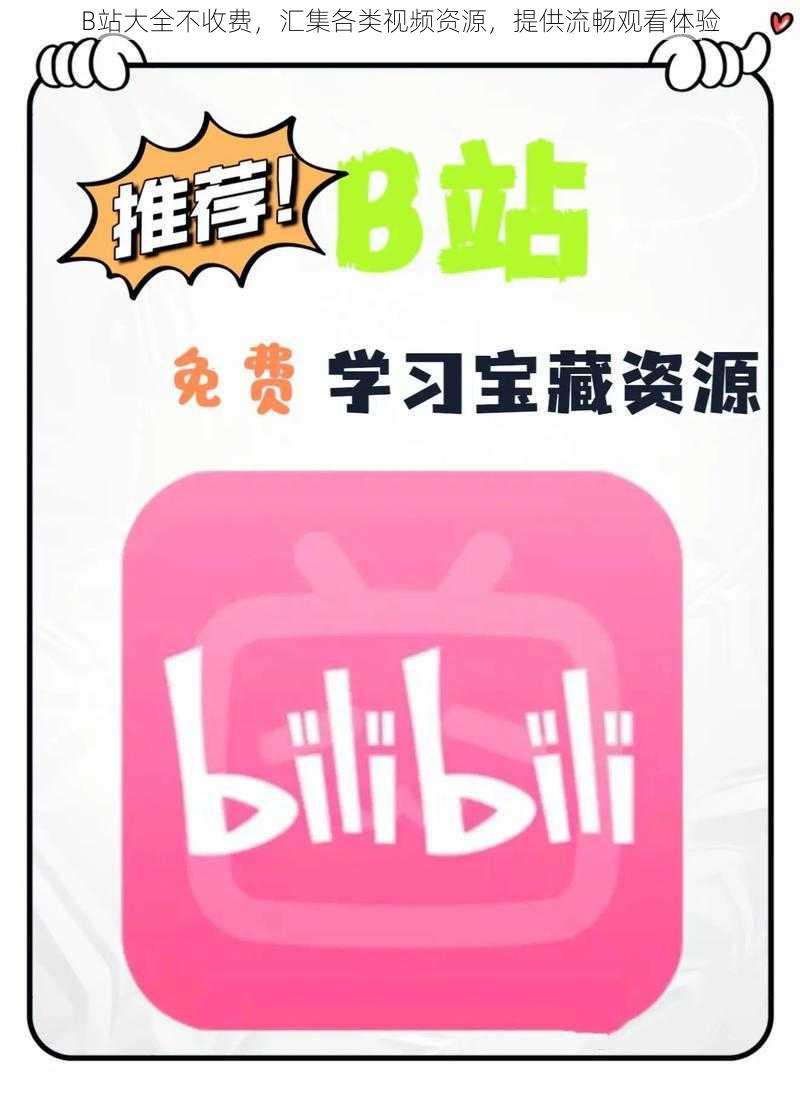 B站大全不收费,汇集各类视频资源,提供流畅观看体验