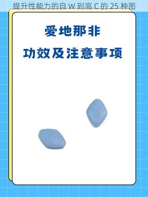 提升性能力的自 W 到高 C 的 25 种图