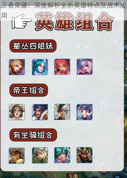 王者荣耀:深度解析全新英雄特点及战术应用