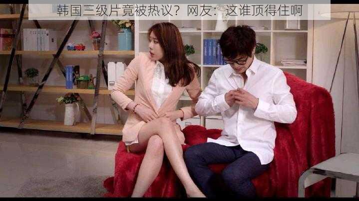韩国三级片竟被热议?网友:这谁顶得住啊