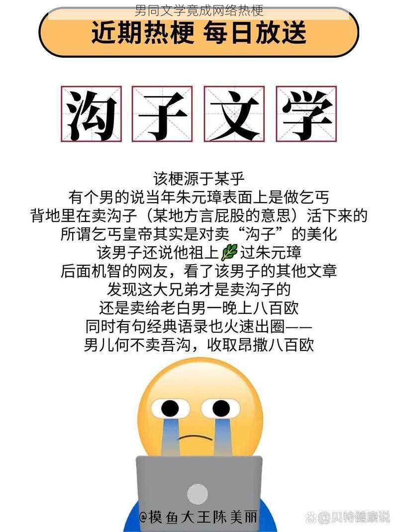 男同文学竟成网络热梗