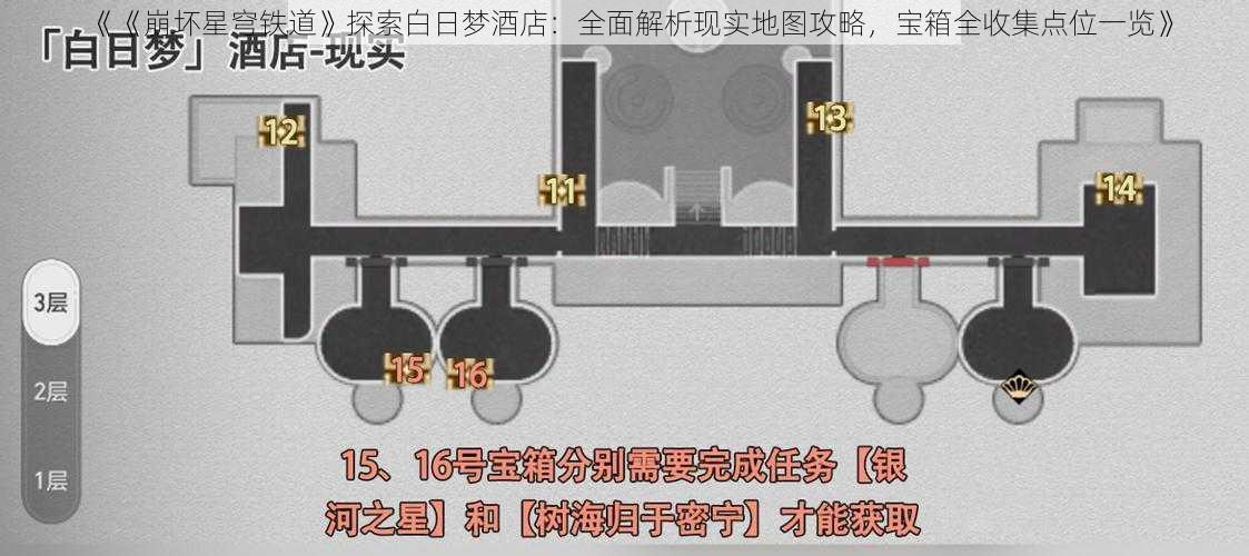 《《崩坏星穹铁道》探索白日梦酒店:全面解析现实地图攻略,宝箱全收集点位一览》